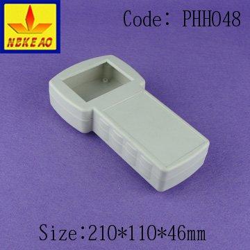 China PHH048 ABS Plastic Handheld Electronic Case Enclosure Plastic T Box Handheld Electronic Appliance Housing With Size 210X110X46 mm for sale