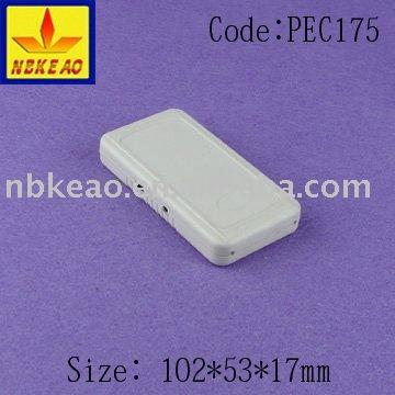 China ABS plastic swipe card access control enclosure, ABS PEC175 outdoor plastic box enclosure electronics wiring box for sale