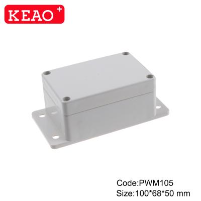 China ABS Plastic Wall-Mount Fences PWM105 Waterproof Outdoor Fence Mount Junction Box IP65 Outdoor Fence Box for sale