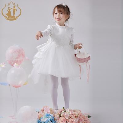 China Korean Newest Birthday Dress Babies Breathable Nimble Dress Kids Clothes Wholesale for sale