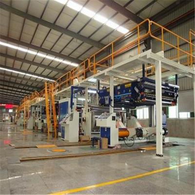 China 1400mm---2500mm automatic gripper corrugated board machine production line for sale