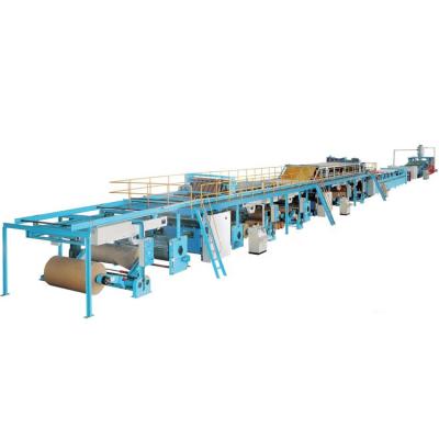 China High Speed ​​Food Corrugated 3/5/7 Layer Carton Production Line / Carton Making Machine for sale