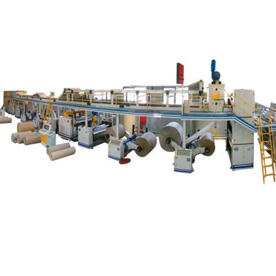 China Popular Selling Corrugated Food 3 Ply Cardboard Box Cardboard Production Line for sale