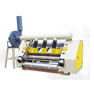 China Food Corrugated Cardboard Production Line Making Single Facer Corrugating Machine for sale