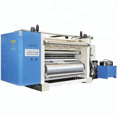 China Electric Heating Line Food Design SF280 Single Facer 2ply Corrugated Cardboard Machine for sale