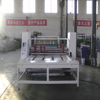 China machinery & Corrugated Cardboard Material Chain Feed Water Ink Printing Slot Machine For Making Cardboard for sale