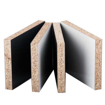 China Colored Melamine Moisture Proof Bedrooms Board Particle Veneer Melamine Plywood Melamine Board 18mm for sale