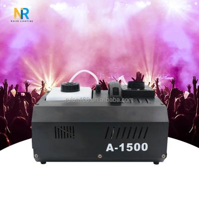 China 1500w Full Color Stage Fog Machine LED Air Column Smoke Machine For Wedding Party for sale