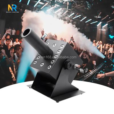 China Full Color DMX512 Stage Disco Party Stage Effect Equipment RGB Column CO2 Fog Machine for sale