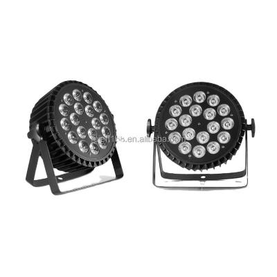 China Warehouse Factory Wholesale Led Stage Lighting 18pcs 12w Dmx512 RGBW Led Par Light for sale