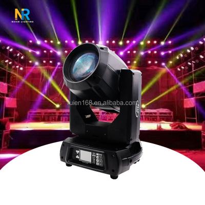 China Good Warehouse Price Sharpy Beam 17R 350W 16CH Double Head Prism Moving Stage Light For Wedding Party for sale