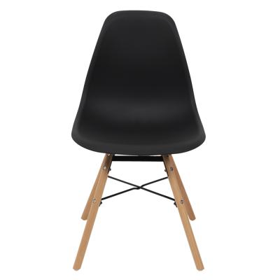 China Morden Tulip Chair Wholesale Cheap Dining Cooling Room Chairs Furniture Design Wooden Legs Home Plastic Wood Style New Raw for sale