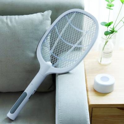 China Viable 2 in 1 Electric Mosquito Swatter and Zapper Racket Mosquito Killer Lamp for Indoor and Outdoor for sale