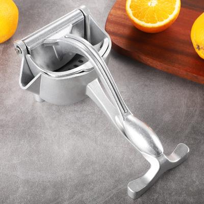 China Car Aluminum Alloy Material Hand Squeezer Quick Single Squeezing Manual Juicer for sale