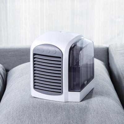 China Hotel Personal Air Cooler Small With Water On Desktop Fan Small Desktop Fan Air Cooler for sale