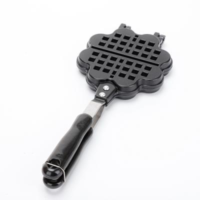 China Outdoor Mini Household Nonstick Ice Cream Waffle Maker Nonstick Home Egg Roll Egg Maker Commercial Gas Baking Mold for sale