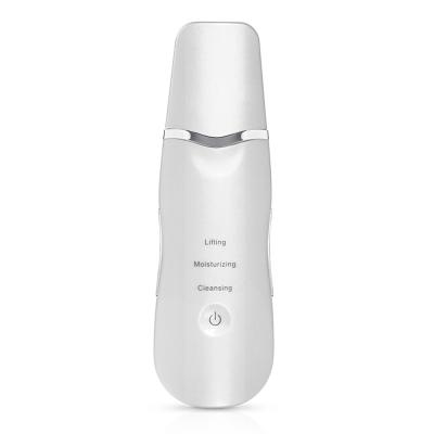 China Acne Treatment Stainless Steel Face Skin Scrubber Ultrasonic Peeling For Beauty Machine for sale