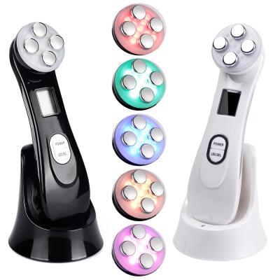 China New Skin Rejuvenation Trends Product EMS Facial Clean Galvanic Machine Led Photon Light Therapy Face Lifting Massager for sale