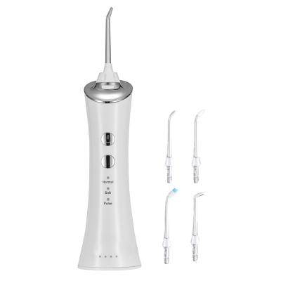 China Deep Cleaning Portable Oral Teeth Irrigator 5 Kinds Punch Different Tap Cordless Dental Oral Irrigator Teeth 300ml for sale