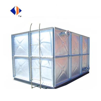 China Garment Shops Hot Dip Galvanized Steel Panel Water Storage Tank for Fire Sale for sale