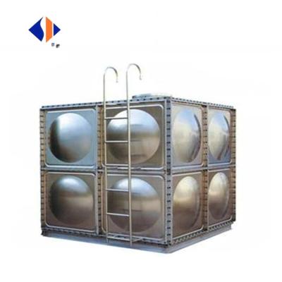 China SUS304 Stainless Steel Rain Water Storage Tank for Water Treatment in Food Beverage Shops for sale