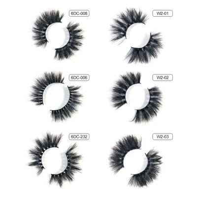 China Best Natural Long False Eyelashes Luxury Handmade Product Set 30mm 20mm Natural Tapered Private Label Mink Lashes Bulk 15mm True for sale