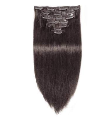 China 100% Brazilian Straight Bundles Virgin Curly Clip On Hair Extensions Clip In For Black Women for sale