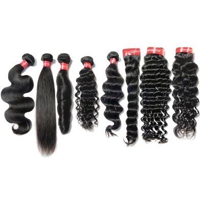 China Clean Indian Water Body Straight Cuticle Aligned Virgin Indian Human Hair Loose Wave Natural Hairline Hair for sale