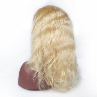 China Body Wave #613 Blonde Hair Lace Front Wigs 130% Density 100% Body Wave for sale