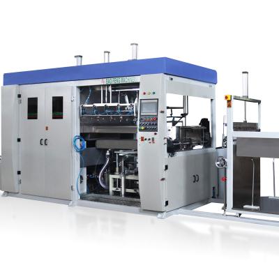 China Rolls PVC PP PS Automatic Vacuum Forming Machine Casting Machine for sale