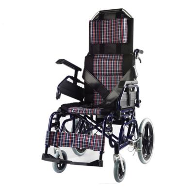 China All Ages Best Selling Aluminum Comfort Reclining Wheelchair For Elderly for sale