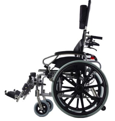 China Manual Folding Extended Extended Aluminum Wheelchair for sale