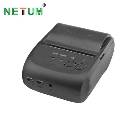 China China BT 58mm Mini Black Cheap High Quality Wireless Android IOS Thermal Receipt Printer for sale