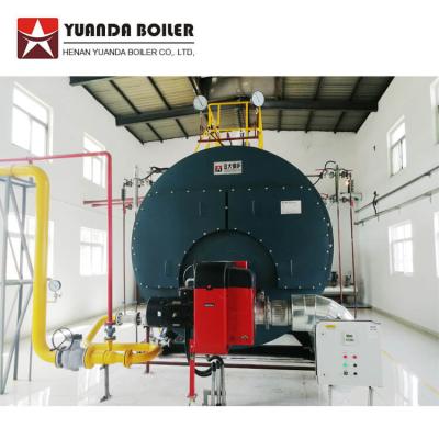 China Yuanda Natural Gas Heavy Oil Diesel Horizontal Light Oil Fired Steam Boiler for sale