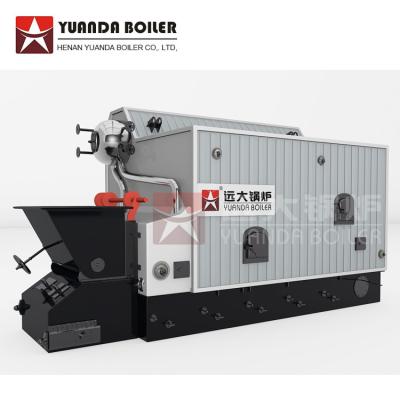 China Horizontal SZL 5 Ton 6 Ton Water Tube Palm Oil Shell Saw Wood Pellet Fired Steam Boiler for sale