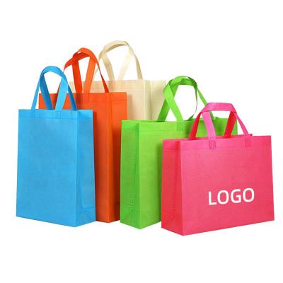 China Customized logo reusable promotional reusable recycled shopping bag eco non woven bag for sale