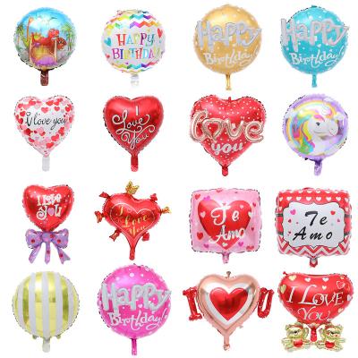 China Festival decoration party wall decorations special shape cartoon foil helium foil balloons for sale