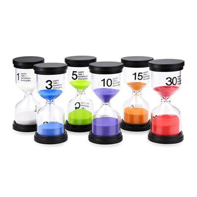 China Traditional Gifts Customize Glass Logo Personalized Handmade Promotional OEM Craft 5min 10min 30min 60min Hourglass Sand Timer for sale