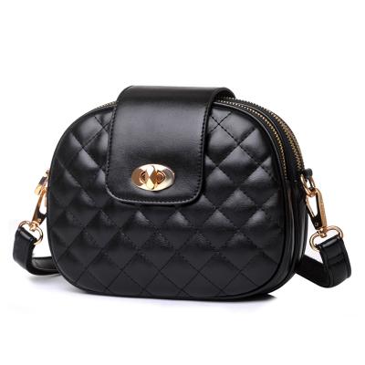 China New Arrival Stylish PU Leather Durable Women Cross Body Shoulder Bag for sale