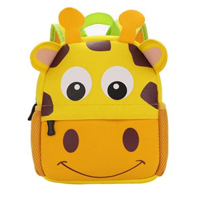 China New Designs Neoprene Cute Novelty Animal Kids Lightweight School Bag Toddler Backpack for sale