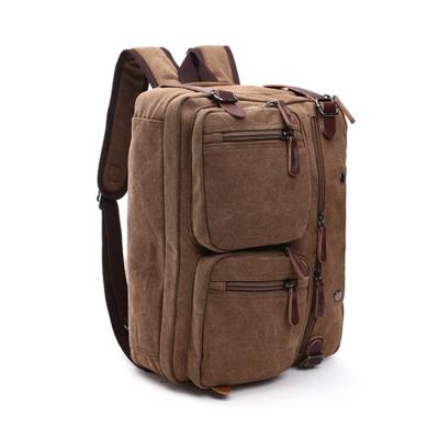 China Multi Use Canvas Laptop Briefcase Custom Backpack For Business for sale