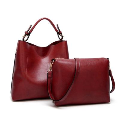 China Factory Direct Wholesale Good Quality Dress Ladies Bags Handbag Set for sale