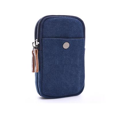 China Canvas Good Performance Low Price Multifunction Fashion Mobile Phone Bag for sale