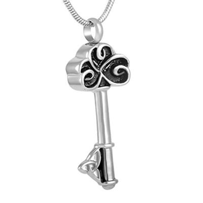 China CLASSIC Secret Key Memorial Memorial Urn Cremation Necklace Vintage Necklace Pendant Jewelry for sale