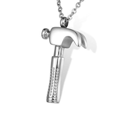 China Stainless Steel Ash Hammer Pendant from CLASSIC Cremation Jewelry for sale