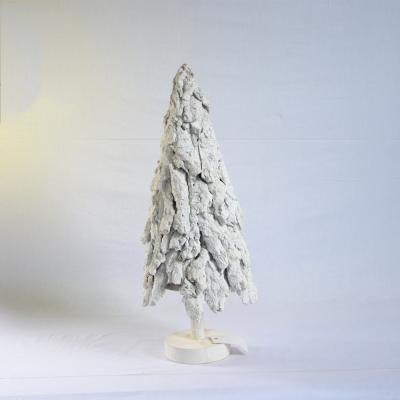 China Europe Snow Christmas Trees Mini Christmas Trees Separate Spray with Wooden Bases for sale