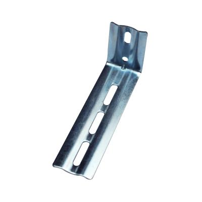 China 127 Slat Iron Bracket Roller Mechanism For Vertical Wall Mounted Blind Bracket Roller Blind Wall Bracket for sale