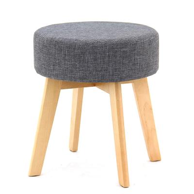 China HStex New Design Foldable Modern Custom Furniture Bedroom Sitting Stools Foot Folding Foot Stool for sale