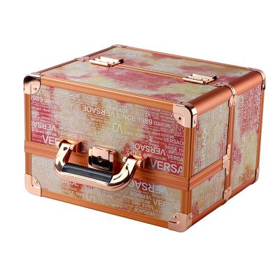 China Wholesale Professional Cosmetic Make up Vanity Case Aluminum Beauty Box Makeup Vanity Box en venta