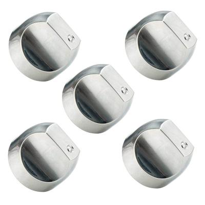 China 5pcs Hotel Package of WB03X32194 WB03T10329 Cooktop Stainless Steel Burner Control Dial Knob Appliances for sale